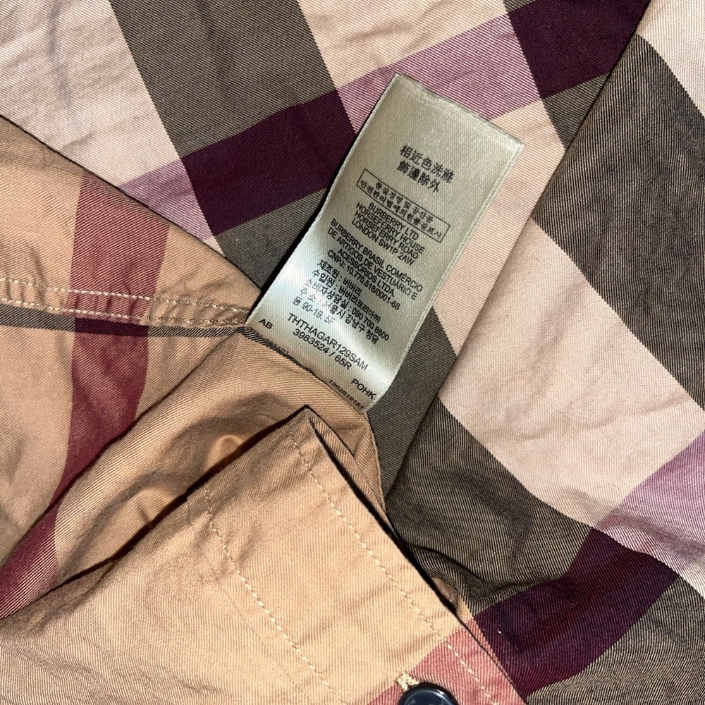 Burberry Nova Check Pattern Button Down Shirt - image 8